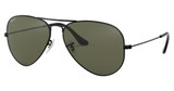 Ray-Ban RB3025 AVIATOR LARGE METAL BLACK/002/58
