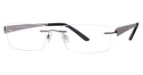 Invincilites By Zyloware® Eyeglasses Invincilites Zeta L Gunmetal/58