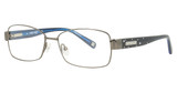 Nine West Eyeglasses NW1021 DARK GUN/015