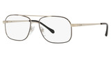 Sferoflex Eyeglasses SF2249 BLACK SILVER/460