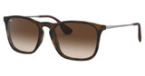 Ray-Ban Eyeglasses RB4187 CHRIS RUBBER HAVANA/856/13