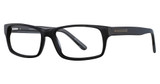 Elan Collection Eyeglasses 3710 Black