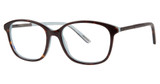 Via Spiga Eyeglasses Via Spiga Carmella Tort/Lt Blue/550
