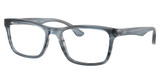 Ray-Ban Rx Eyeglasses RX5279F STRIPED BLUE/8456