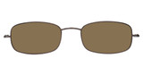 Flexon Eyeglasses FLX 803MGC-CLIP COFFEE 218/218