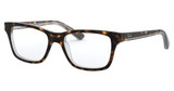 Ray-Ban Youth Eyeglasses RY1536 DARK HAVANA ON TRANSPARE/3602