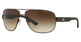Armani Exchange Eyeglasses AX2012S MATTE BROWN/605813