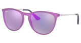 Ray-Ban Junior Eyeglasses RJ9060S JUNIOR ERIKA VIOLET FLUO TRANSPARENT/70084V