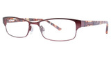 Via Spiga Eyeglasses Via Spiga Constantina Burgundy/900