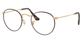 Ray-Ban Rx Eyeglasses RX3447V ROUND METAL MATTE HAVANA ON MATTE AR/3188