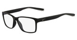 Nike Eyeglasses NIKE 7091 MT BLACK/MATTE CRYSTAL CLEA/011
