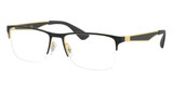 Ray-Ban Rx Eyeglasses RX6335 BLACK ON ARISTA/2890