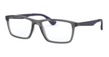 Ray-Ban Rx Eyeglasses RX7056 TRANSPARENT GREY/5814