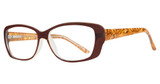 Smart Eyeglasses SMART S7127 Dark Brown/Marble/C1