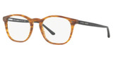 Giorgio Armani Eyeglasses AR7074 MATTE STRIPED LIGHT BROW/5562