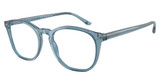 Giorgio Armani Eyeglasses AR7074 TRANSPARENT BLUE/6071