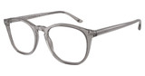 Giorgio Armani Eyeglasses AR7074 TRANSPARENT GREY/6070