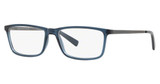 Armani Exchange Eyeglasses AX3027 SHINY TRANSPARENT BLUE/8238