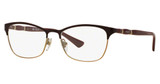 Vogue® VO3987B TOP BORDEAUX/PALE GOLD/986