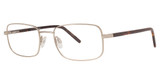Stetson® Eyeglasses Stetson T510 Shiny Gold/57