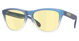 Oakley Eyeglasses OO9013 FROGSKINS MTT CYN/BLU/CLR SHFT FAD/9013M4