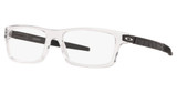 Oakley Frame Eyeglasses OX8026 CURRENCY POLISHED CLEAR/802614