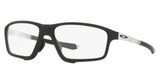 Oakley Frame Eyeglasses OX8080 CROSSLINK ZERO (A) MATTE BLACK/808003