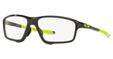 Oakley Frame Eyeglasses OX8080 CROSSLINK ZERO (A) POLISHED BLACK INK/808002