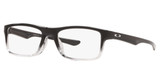 Oakley Frame Eyeglasses OX8081 PLANK 2.0 POLISHED BLACK CLEAR FAD/808112