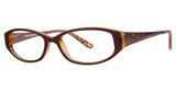 Daisy Fuentes Eyeglasses Daisy Fuentes Inez Brown/183