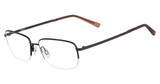 Flexon Eyeglasses FLEXON MELVILLE 600 (210) BROWN/210