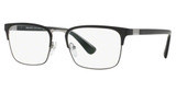 Prada Eyeglasses PR 54TV HERITAGE MATTE BLACK/1BO1O1