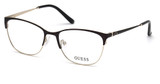 Guess? Eyeglasses GU2583 matte black/002