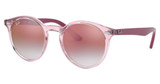 Ray-Ban Junior Eyeglasses RJ9064S TRANSPARENT PINK/7052V0