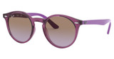 Ray-Ban Junior Eyeglasses RJ9064S TRANSPARENT FUXIA/706468