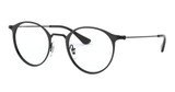 Ray-Ban Rx Eyeglasses RX6378F MATTE BLACK ON BLACK/2904