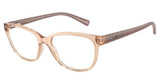 Armani Exchange Eyeglasses AX3037 SHINY TRANSPARENT TUNDRA/8342