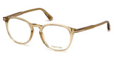 Tom Ford Eyeglasses FT5401 shiny light brown/045
