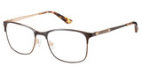 Juicy Couture Eyeglasses JU 168 BRWNGOLD B/0FG4