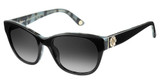 Juicy Couture Eyeglasses JU 587/S BLK HAVAN/0WR7