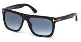 Tom Ford Eyeglasses FT0513 shiny black / gradient blue/01W