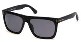 Tom Ford Eyeglasses FT0513 matte black / smoke polarized/02D