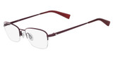 Flexon Eyeglasses FLX 906MGC-CLIP (604) BURGUNDY/604