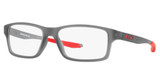 Oakley Youth Eyeglasses OY8002 CROSSLINK XS SATIN GREY SMOKE/800203