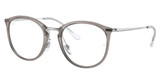 Ray-Ban Rx Eyeglasses RX7140 TRASPARENT GRAY/8125