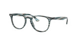 Ray-Ban Rx Eyeglasses RX7159 BLUE GREY STRIPED/5750