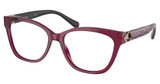 COACH Eyeglasses HC6120 TRANSPARENT RUBY/5604