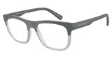 Armani Exchange Eyeglasses AX3050 MATTE GREY/TRANSP GREY/8031