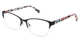 BETSEY JOHNSON Eyeglasses SHINE Black/BLK