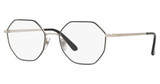 Vogue® Eyeglasses VO4094 TOP BLACK/MATTE SILVER/323